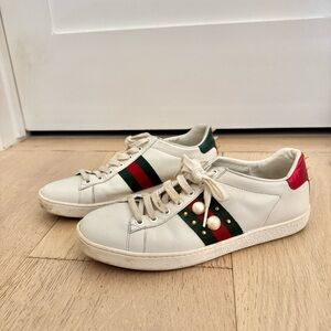 Gucci Ace Sneakers (women’s size 8US)